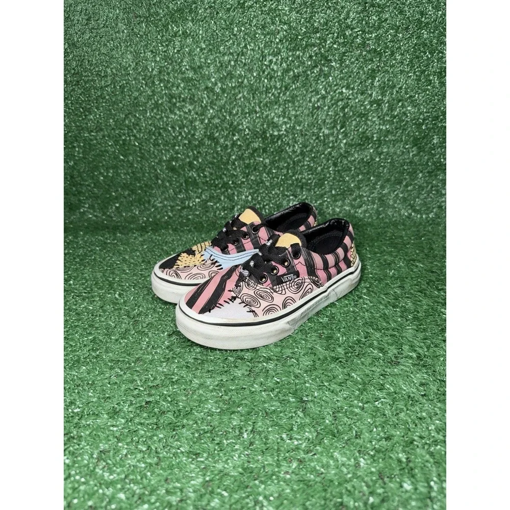 Disney Vans Toddler Size 12C Nightmare Before Christmas Graphic AOP Walking Shoe